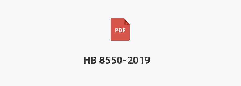 HB 8550-2019